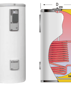 CV-200-M1 smaltovaný ocelový zásobník pro TUV, 8 bar